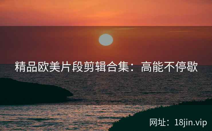 精品欧美片段剪辑合集：高能不停歇