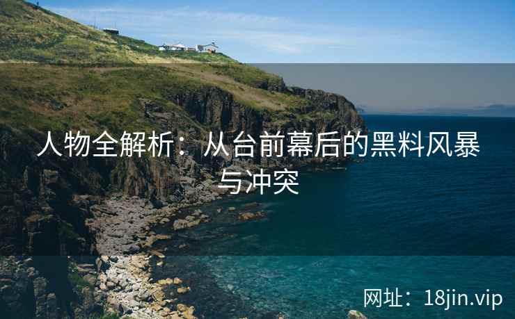 人物全解析：从台前幕后的黑料风暴与冲突