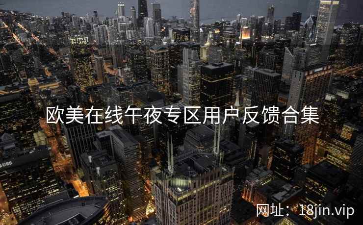 欧美在线午夜专区用户反馈合集